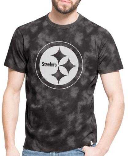 Men's Pittsburgh Steelers '47 Blackstone Men's T Shirt Black,We sell and wholesale Men's Pittsburgh Steelers '47 Blackstone Men's T Shirt Black on line form chian!